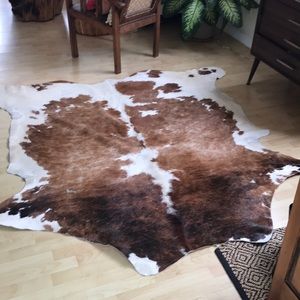 Genuine cowhide rug